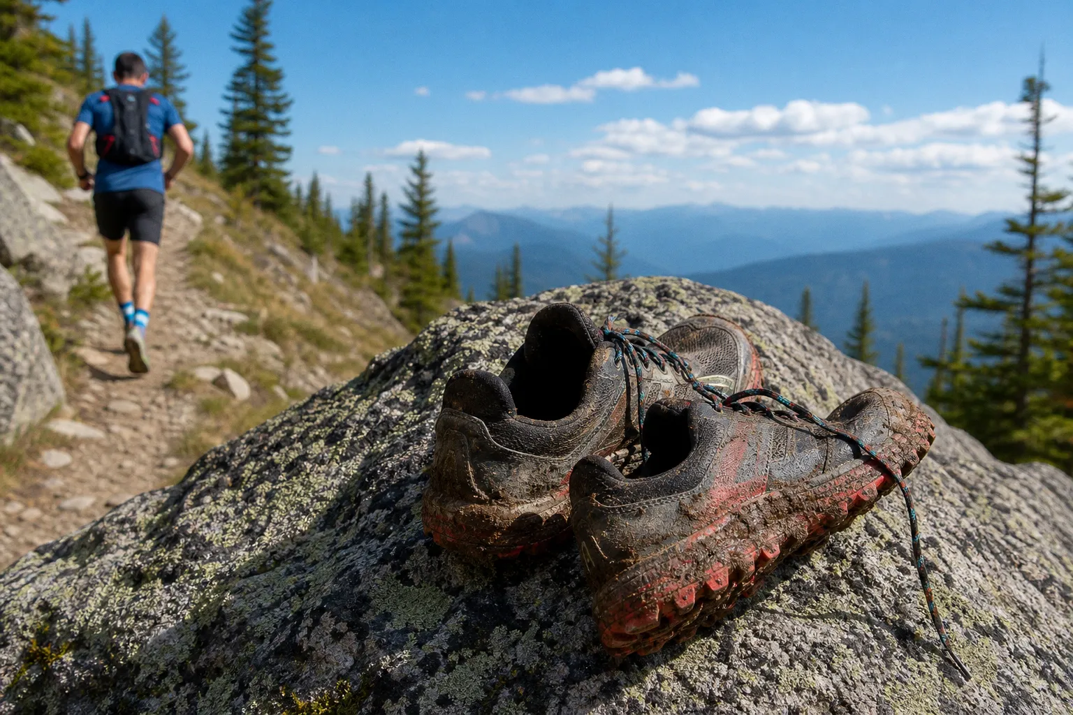 Light trail running shoes: why heavier soles are often faster