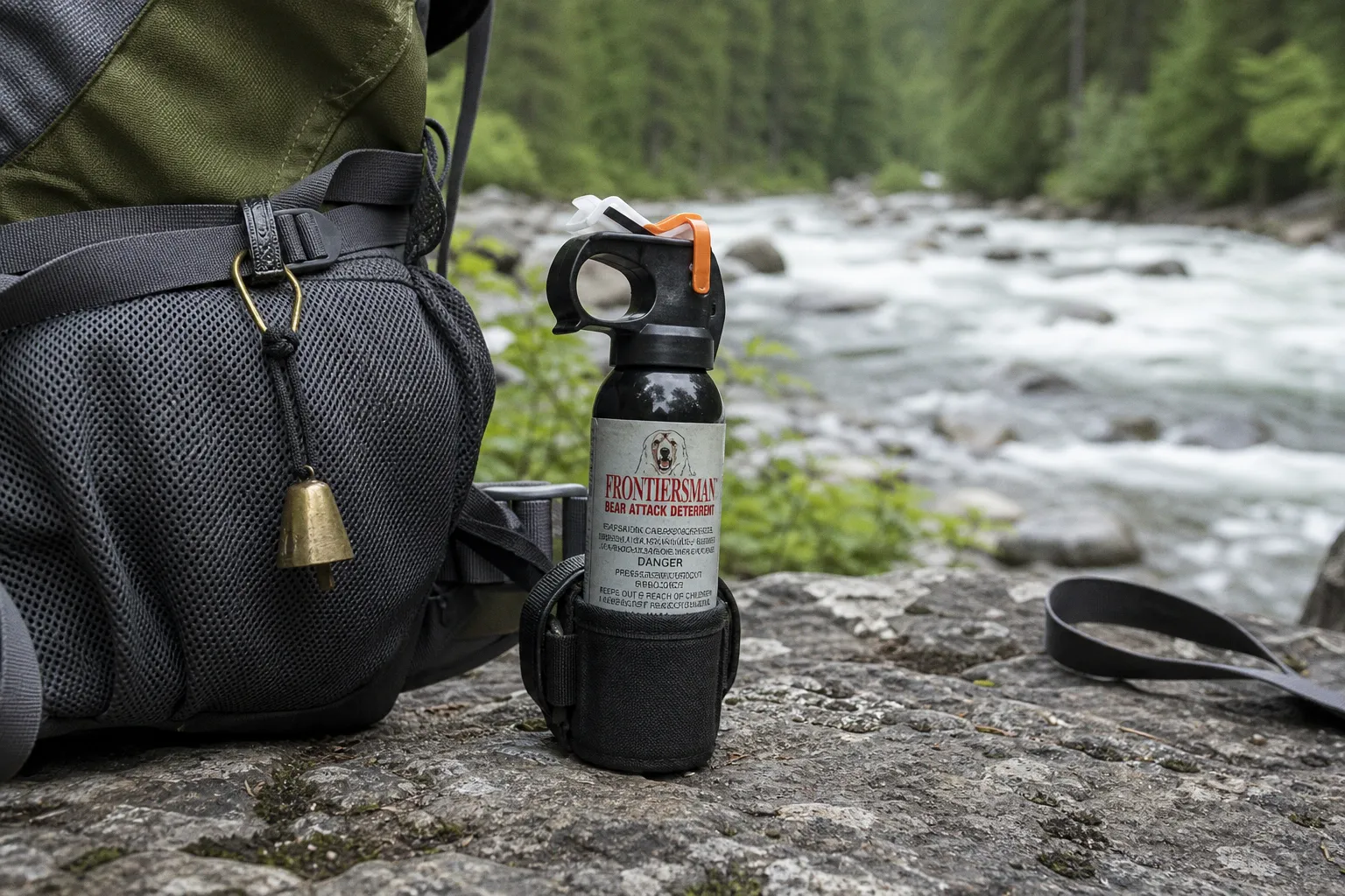 Swap useless bear bells for spray on solo hikes
